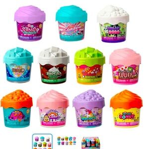 Orb Scented Toppings Slime Set of  11 NWT